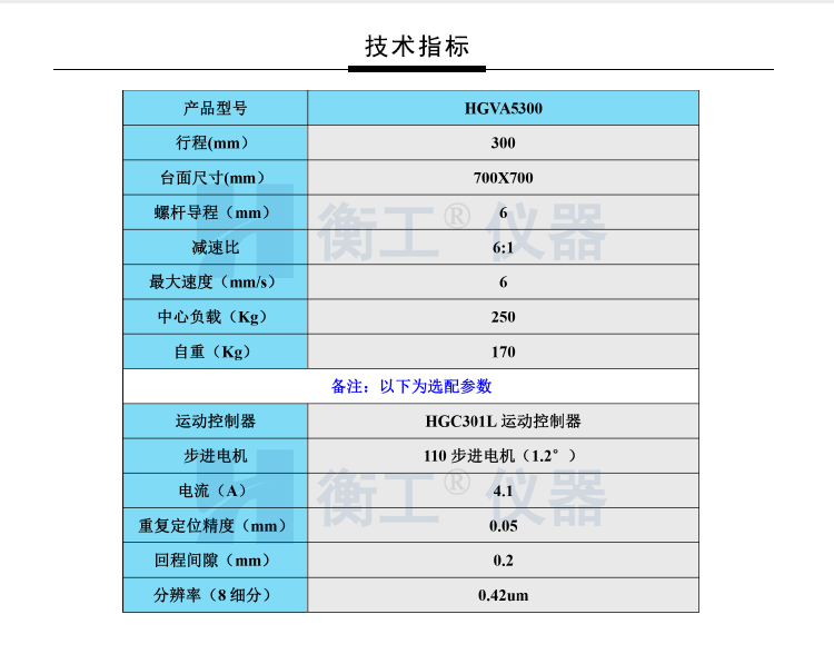 衡工HGVA5300電動(dòng)/手動(dòng)升降臺 光學(xué)平臺 光學(xué)實(shí)驗(yàn)平臺 光學(xué)隔振平臺